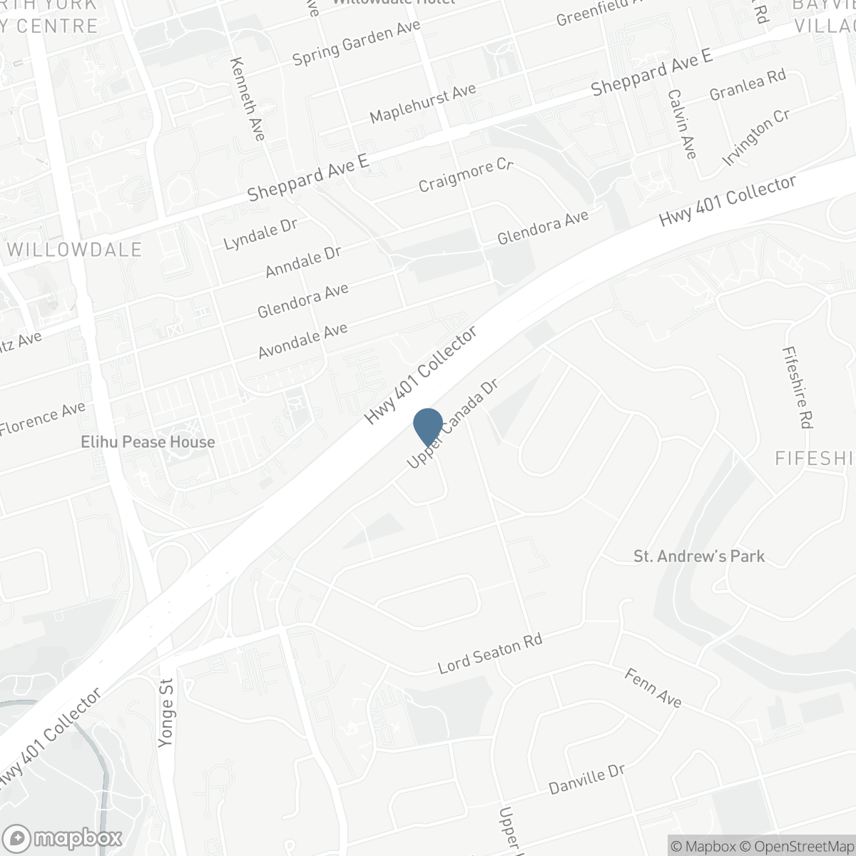 130 UPPER CANADA DRIVE, Toronto, Ontario M2P 1S4
